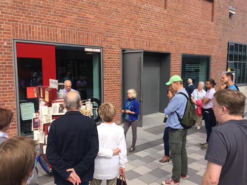 Rund 450 Menschen besuchten den Erinnerungsort Alter Schlachthof am Tag des offenen Denkmals 2018